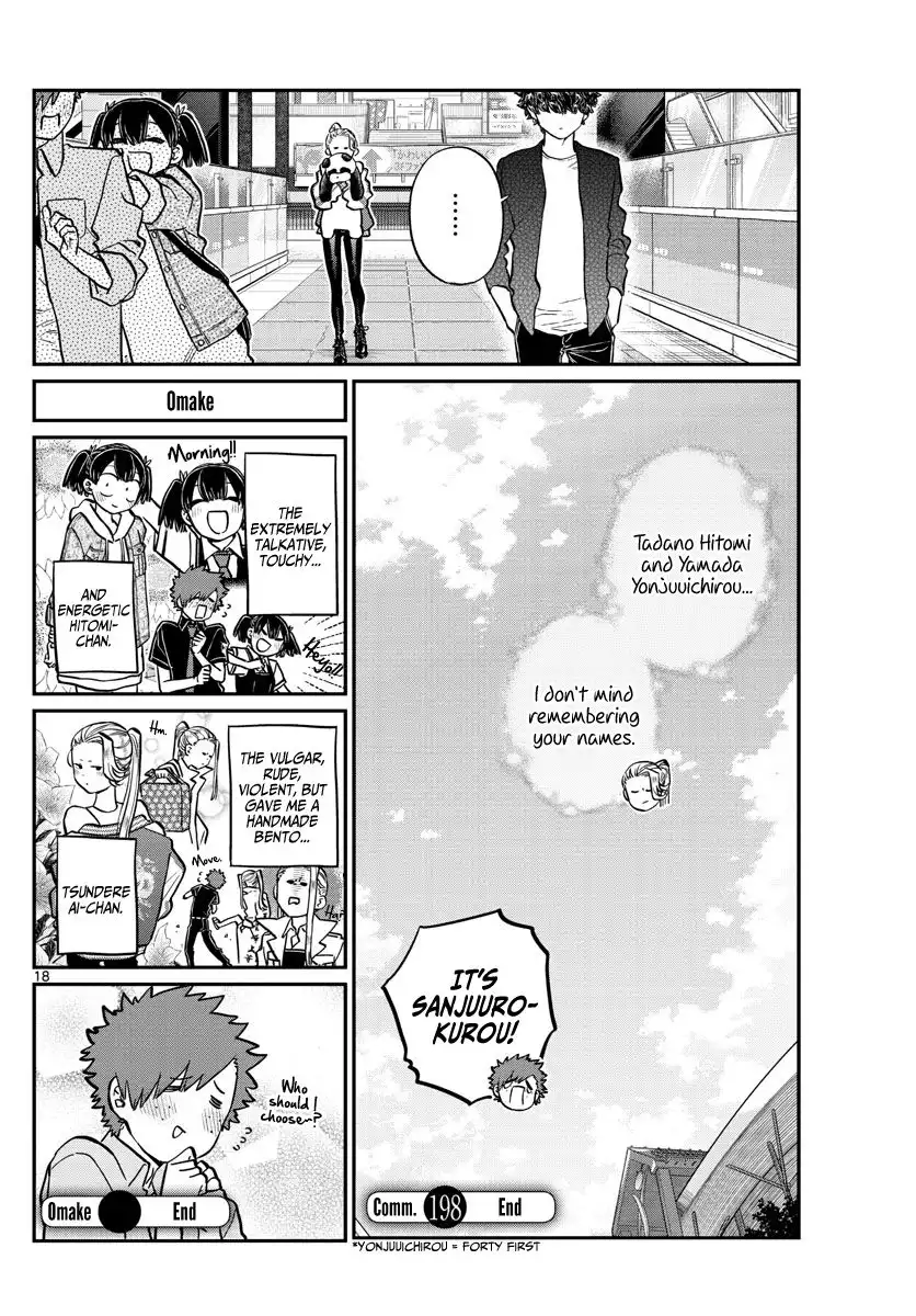 Komi-san wa Komyushou Desu Chapter 198 18